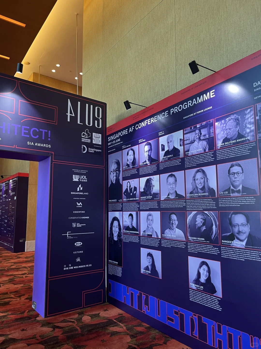 来新加坡参展了！