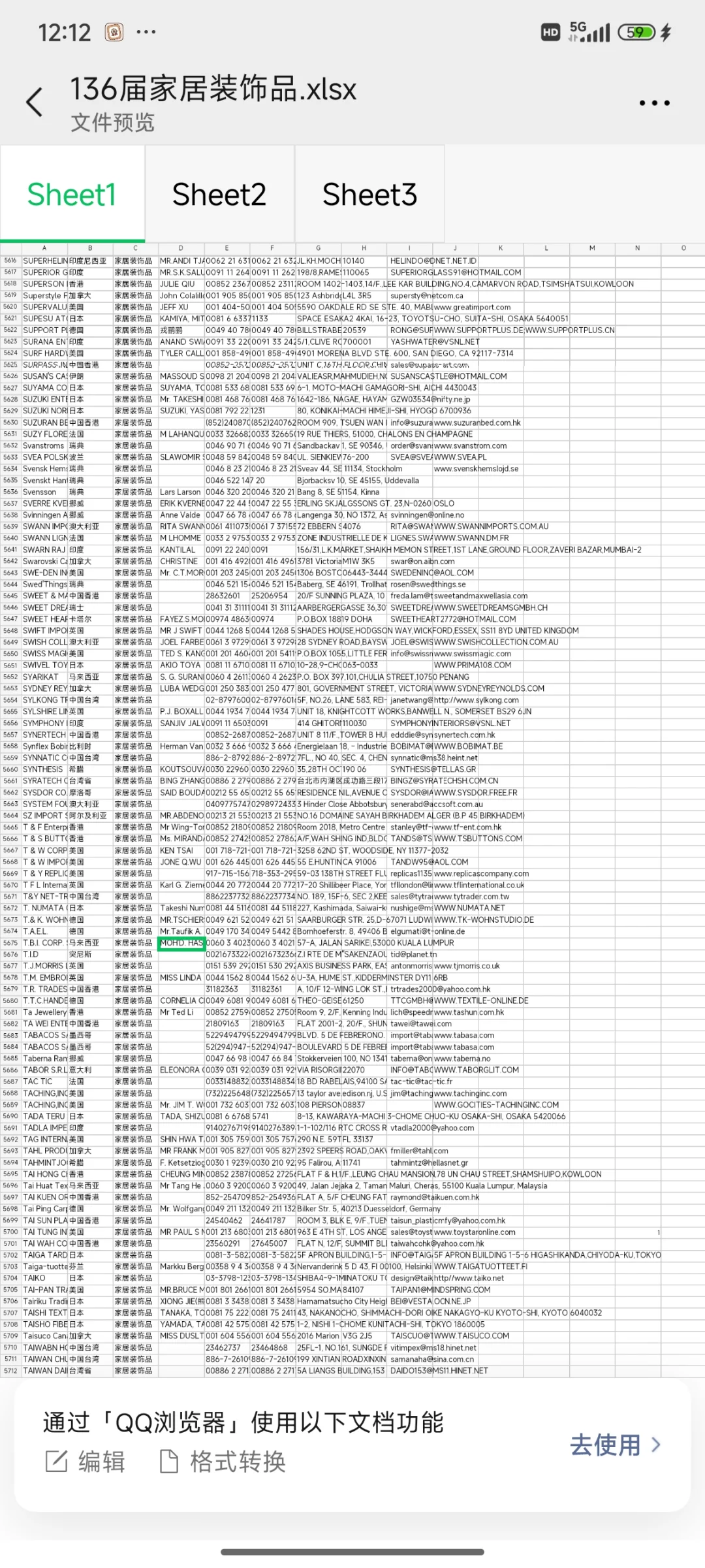 136届广交会结束了,境外采购商名全部在这