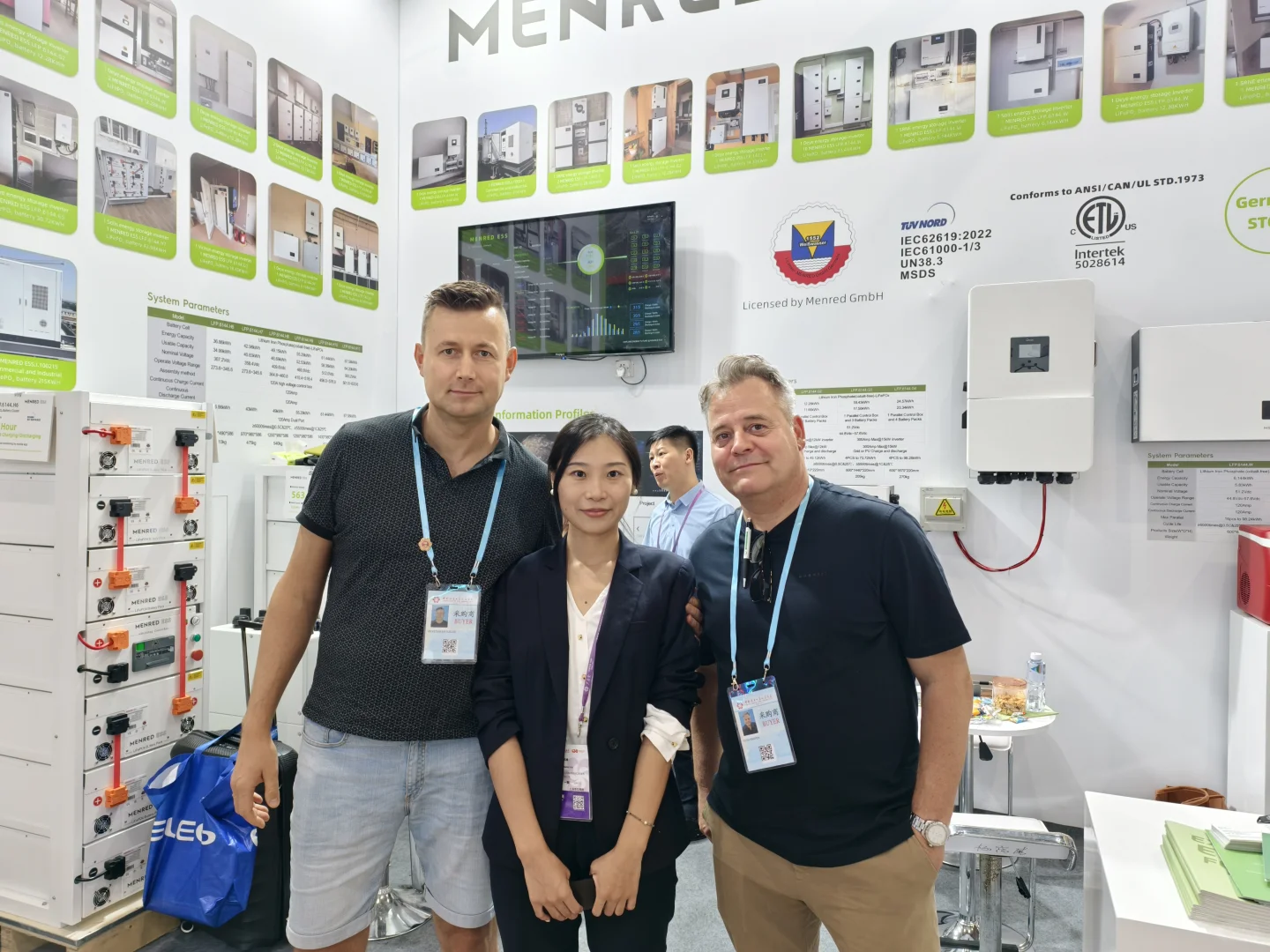 曼瑞德光储闪耀广交会,开启绿色能源新未来