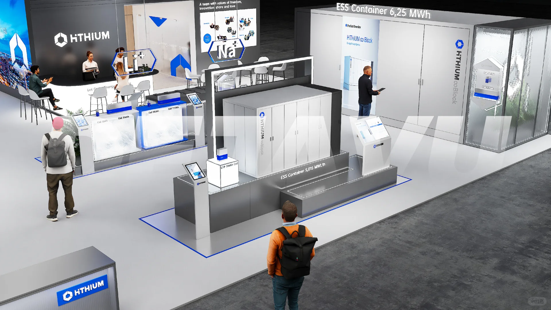 储能展台设计︱原创展台设计分享