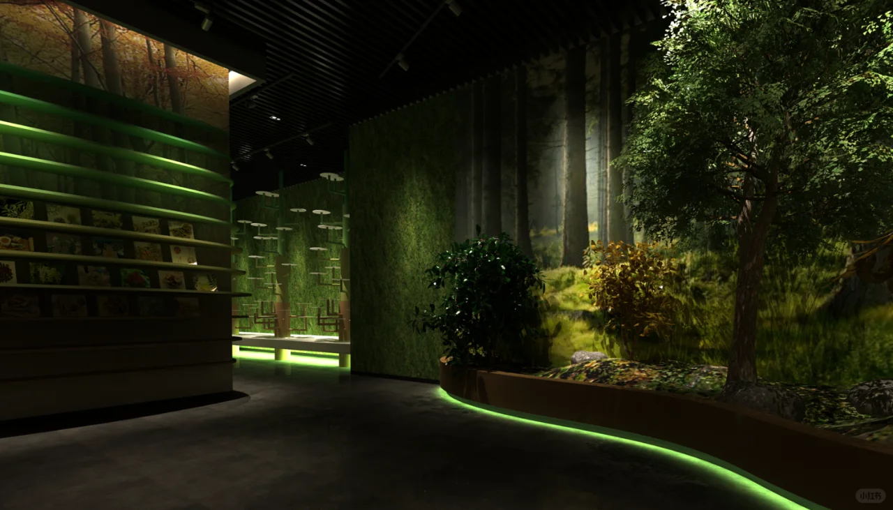 超赞“沉浸式”植物展厅设计