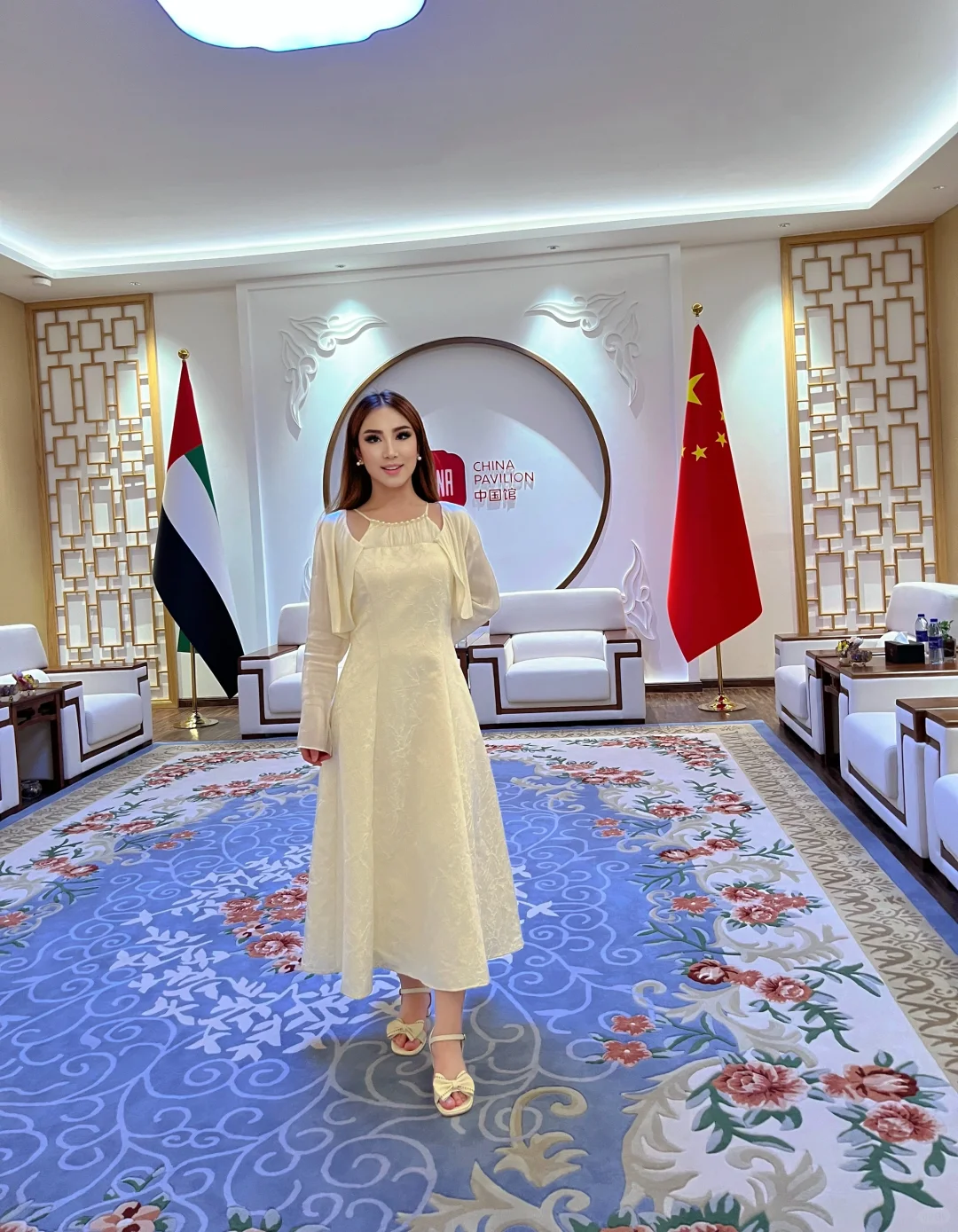 ????迪拜世博城参赛/ 与驻阿大使和领事