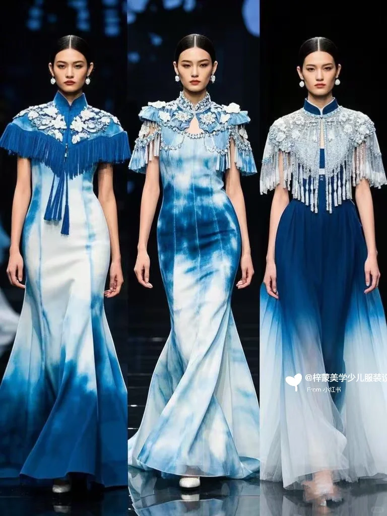 天呐这个扎染系列太美啦