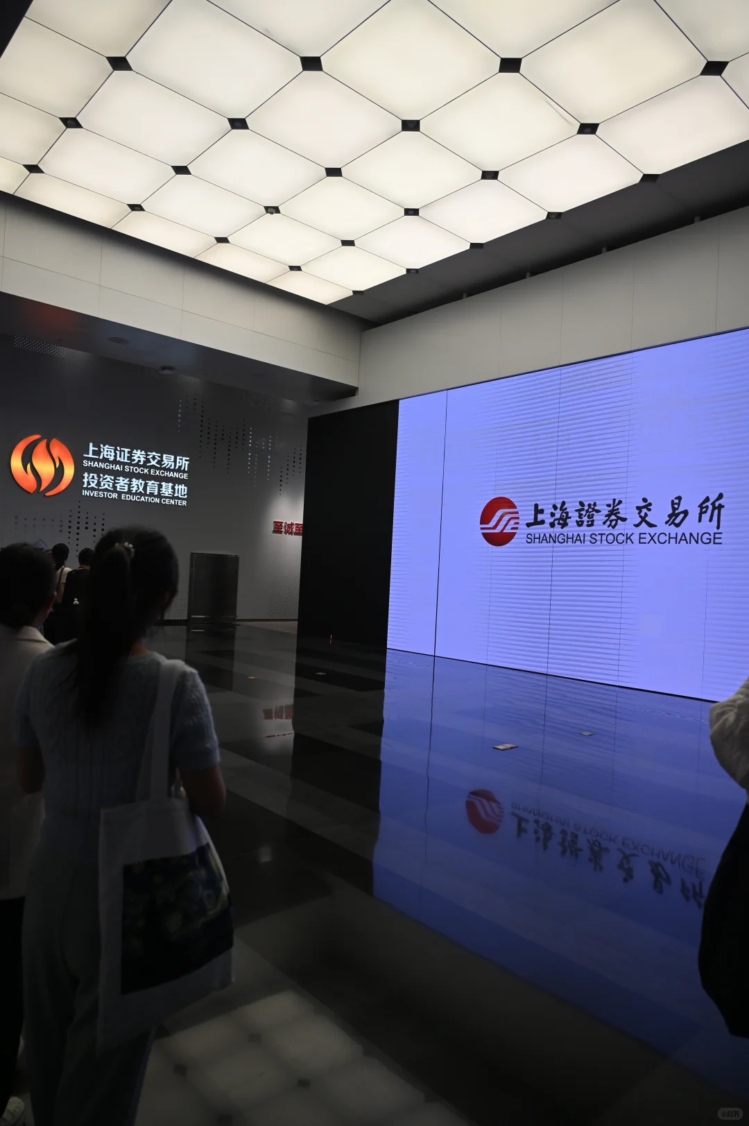 假期cpa学习闲暇之余参观上证所！