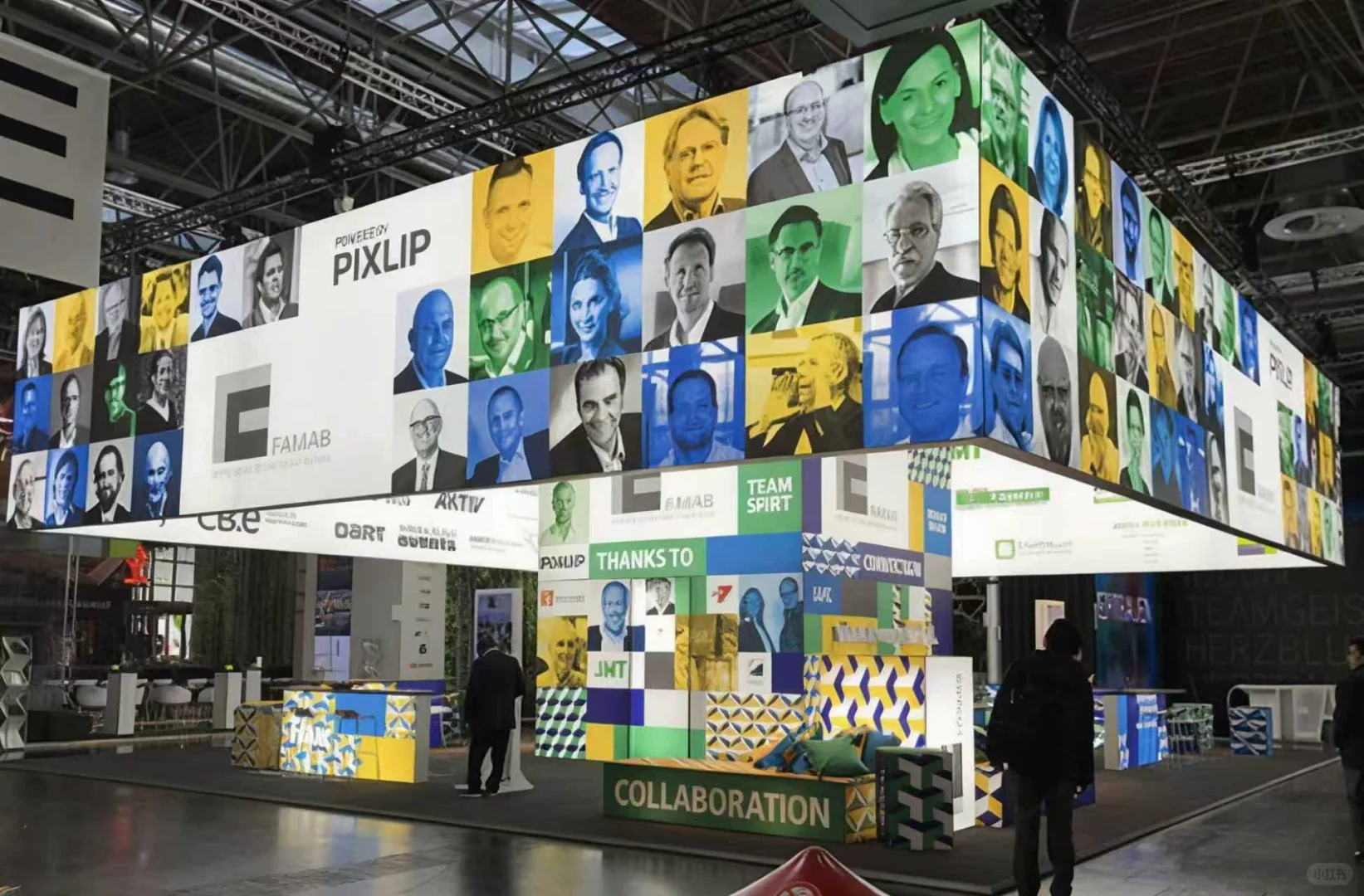 ? 国际展会爆款|灯箱吊顶如何让展位封神