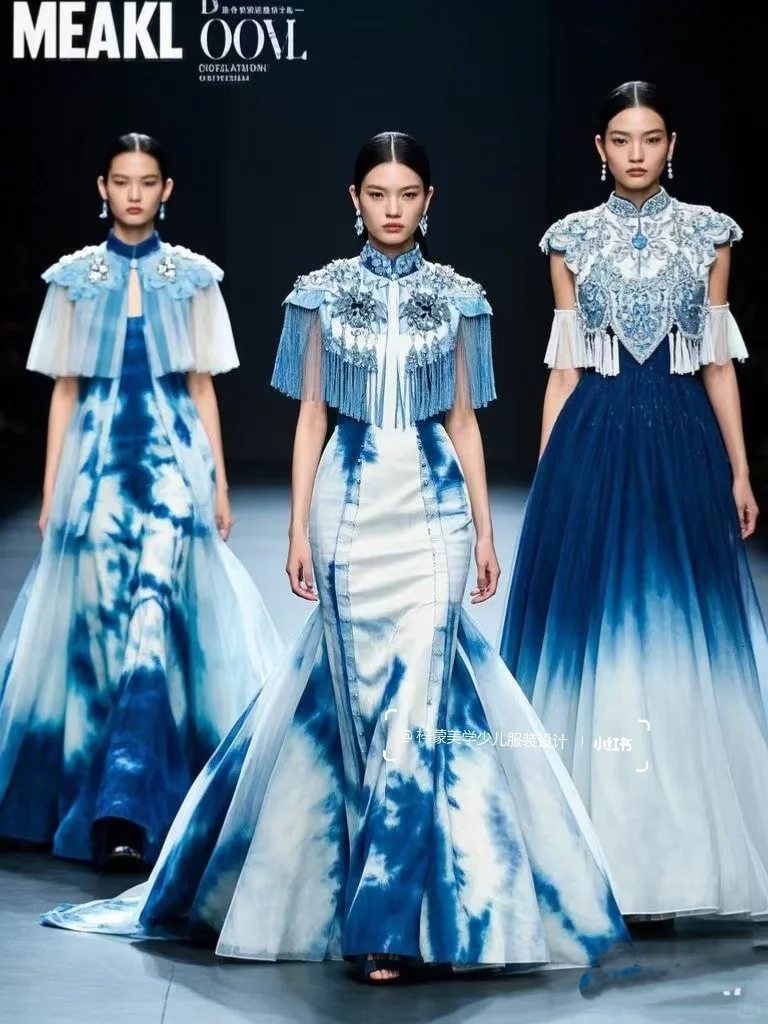 天呐这个扎染系列太美啦