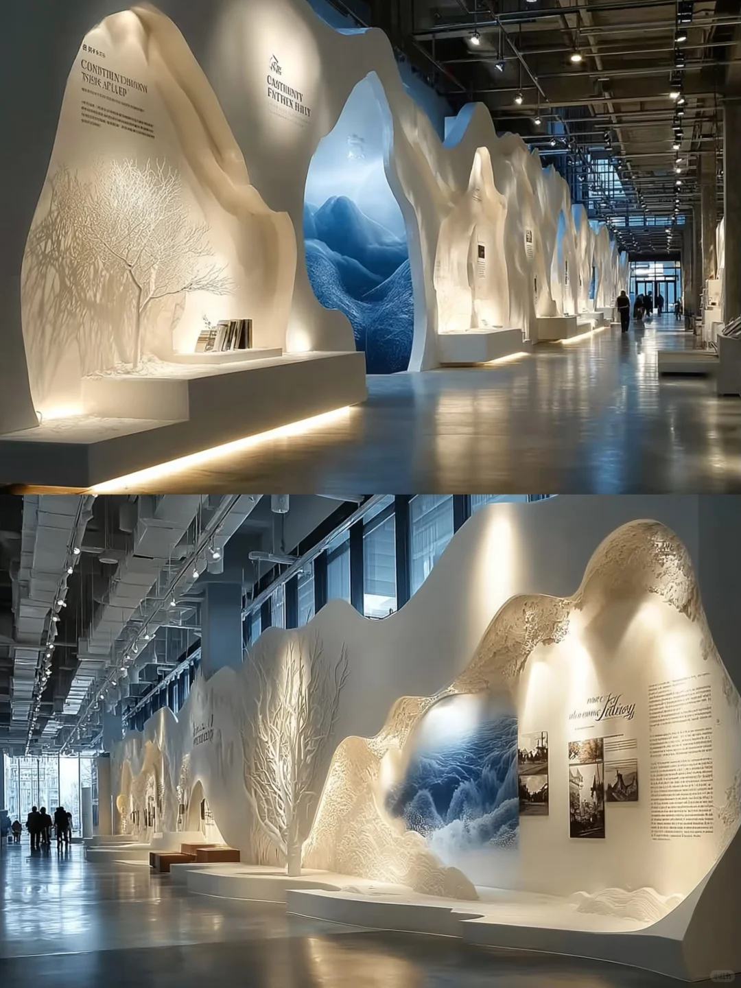 这也太惊艳了吧！展陈设计?