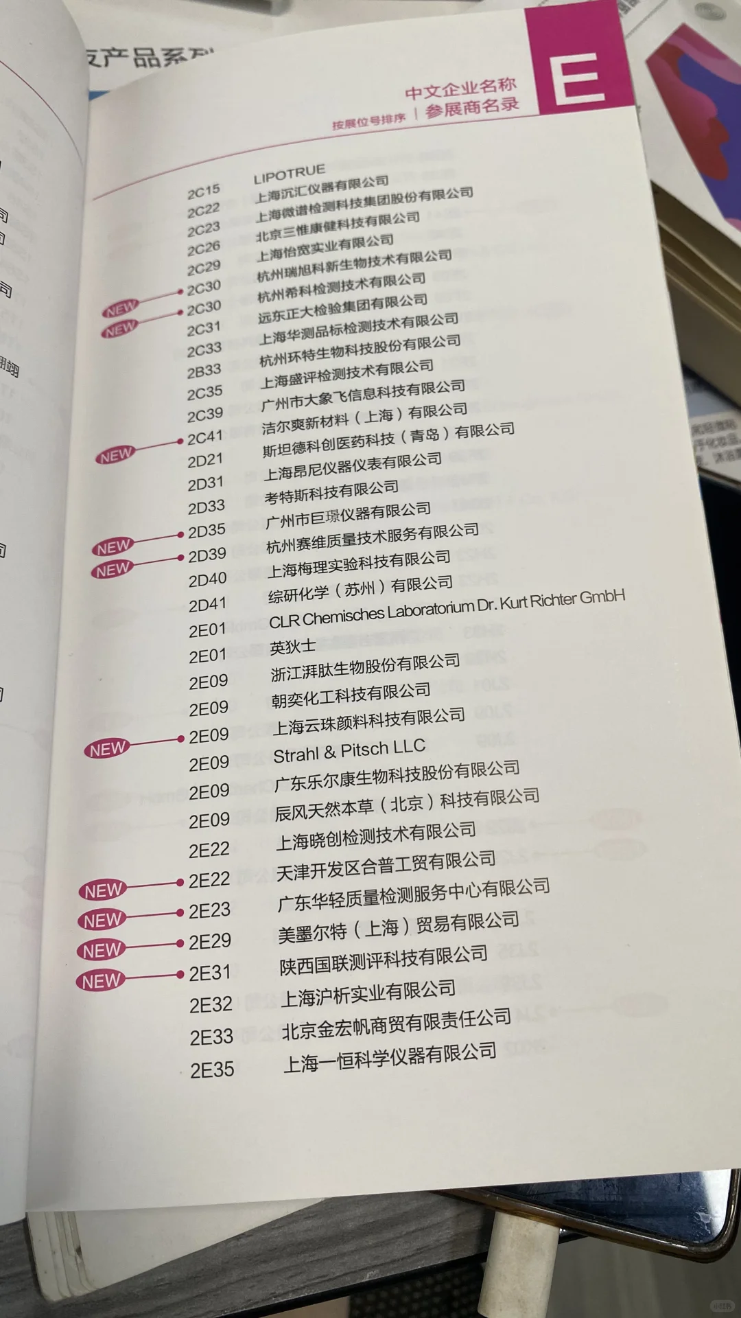 2024年上海PCHI 参展商名录