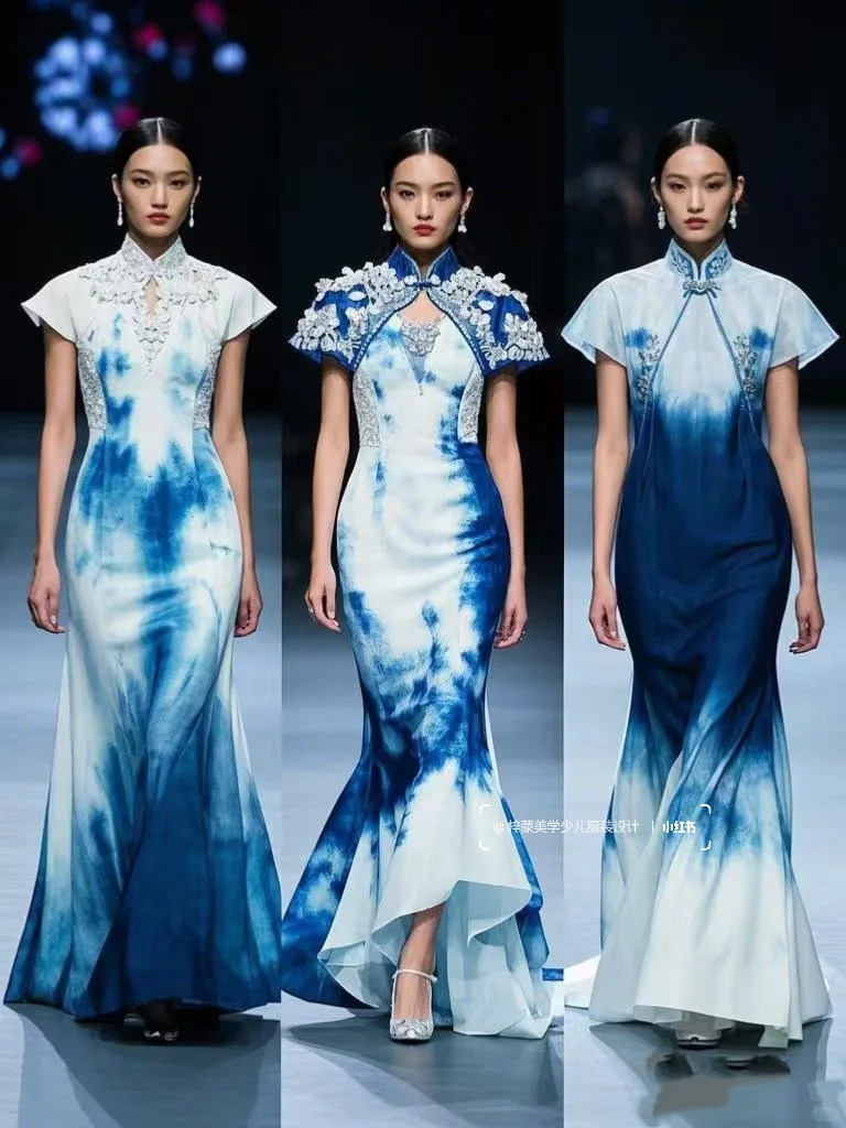 天呐这个扎染系列太美啦