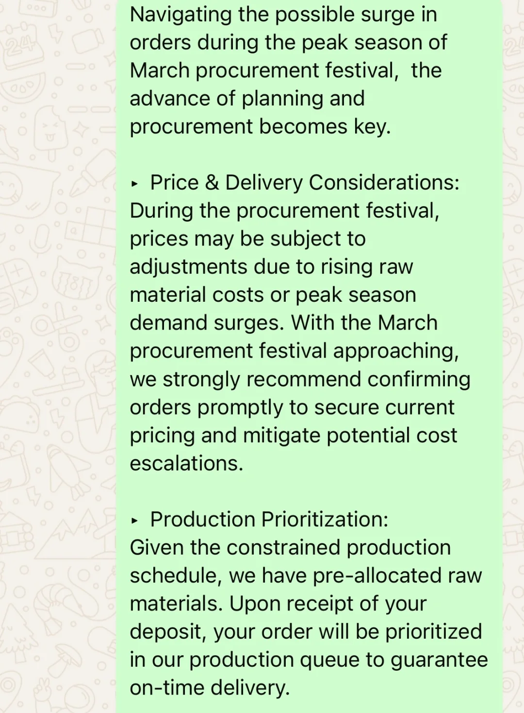 ?3月采购节爆单话术| 外贸干货分享