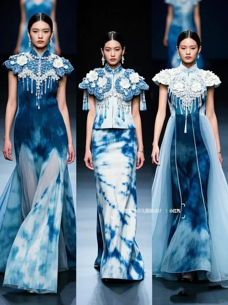 天呐这个扎染系列太美啦