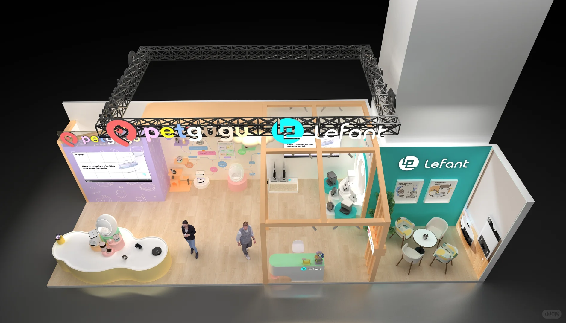 萌趣冲击！IFA 柏林电子消费展展台搭建案例