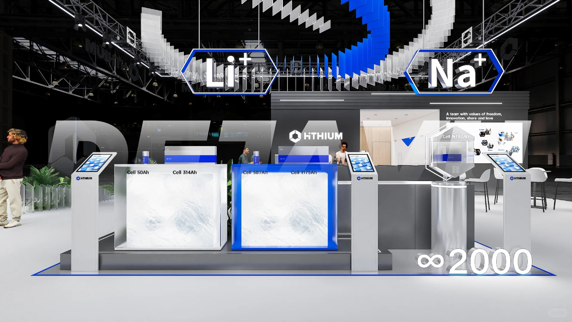 储能展台设计︱原创展台设计分享