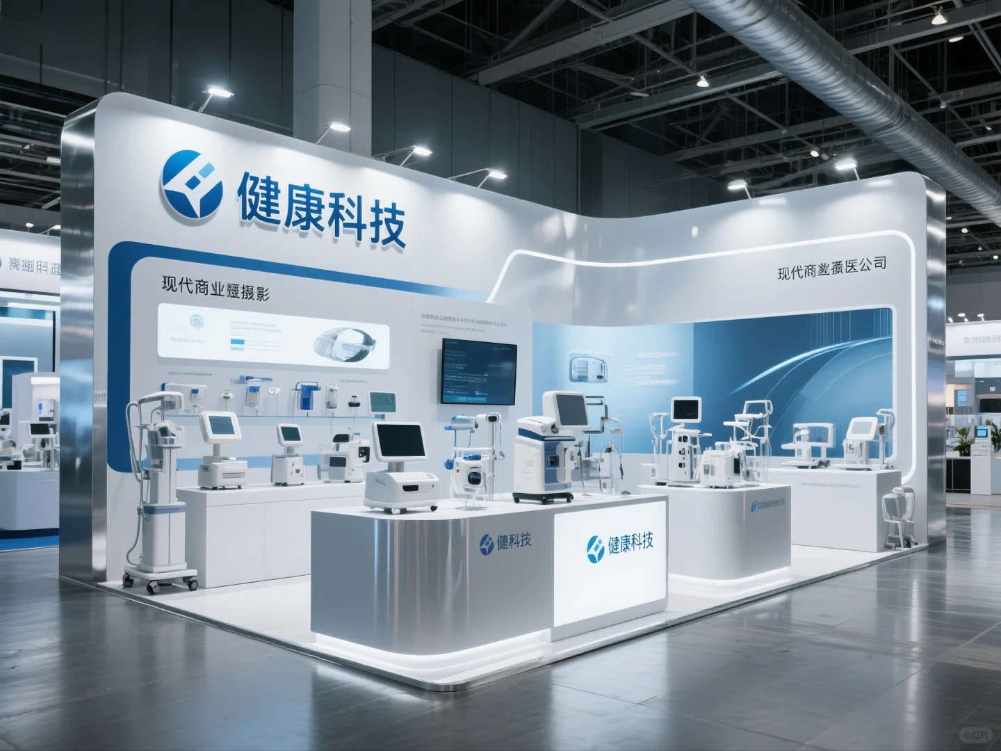 080｜挑战100天100套展台案例｜医疗器械行业