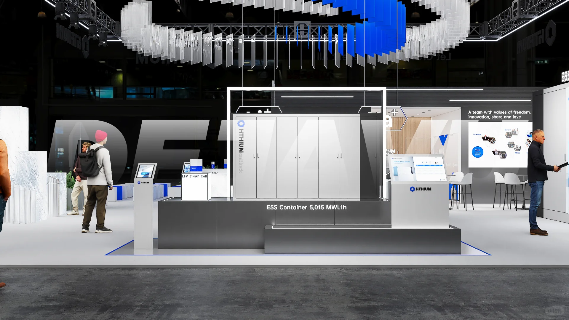 储能展台设计︱原创展台设计分享