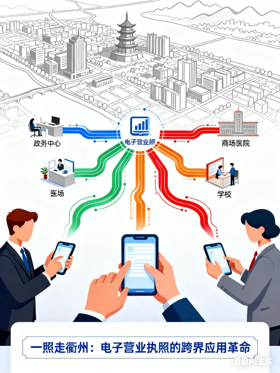 一照走衢州:电子营业执照的跨界应用革命