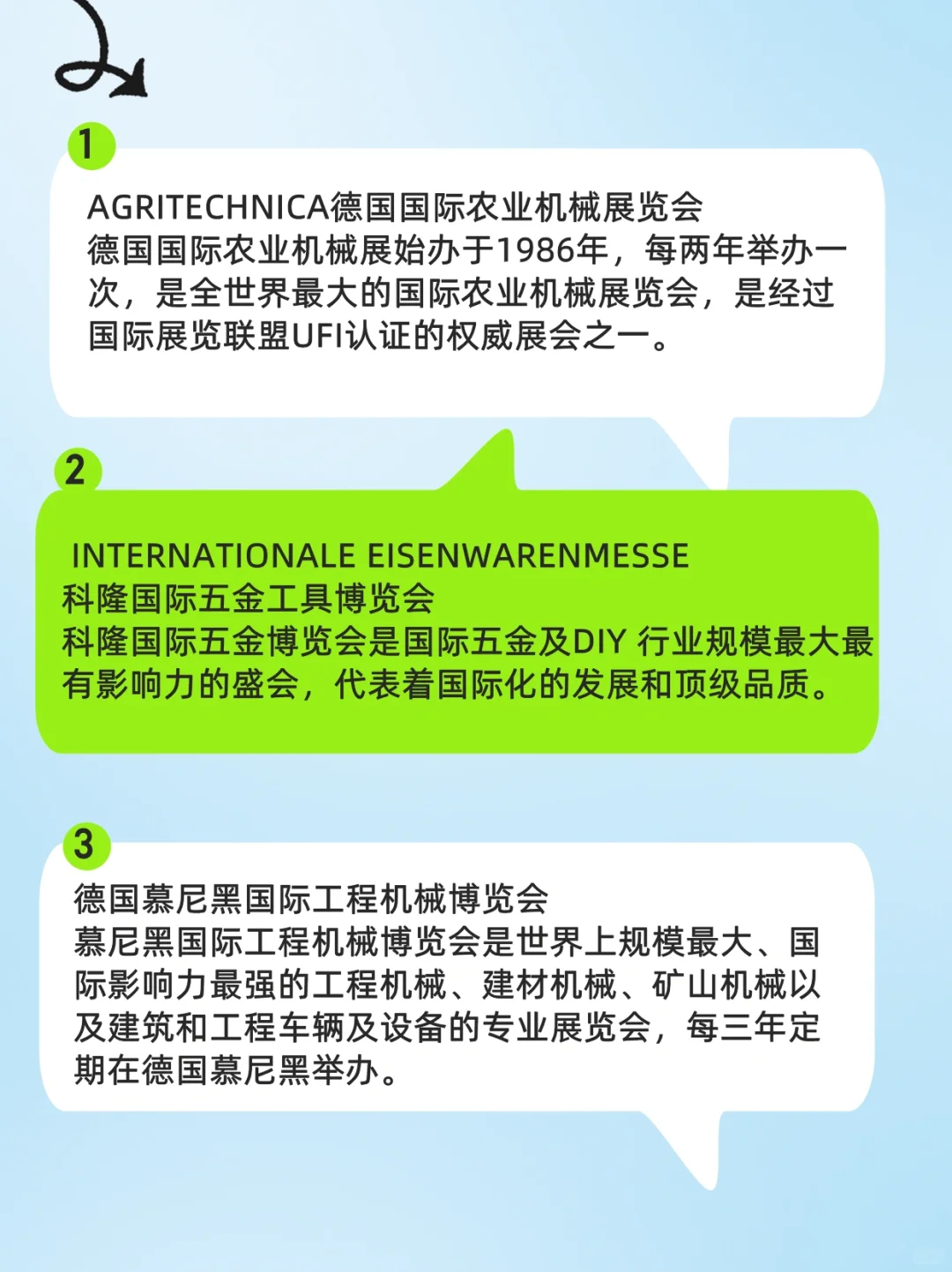 10大国际展会有哪些，赶紧码住!