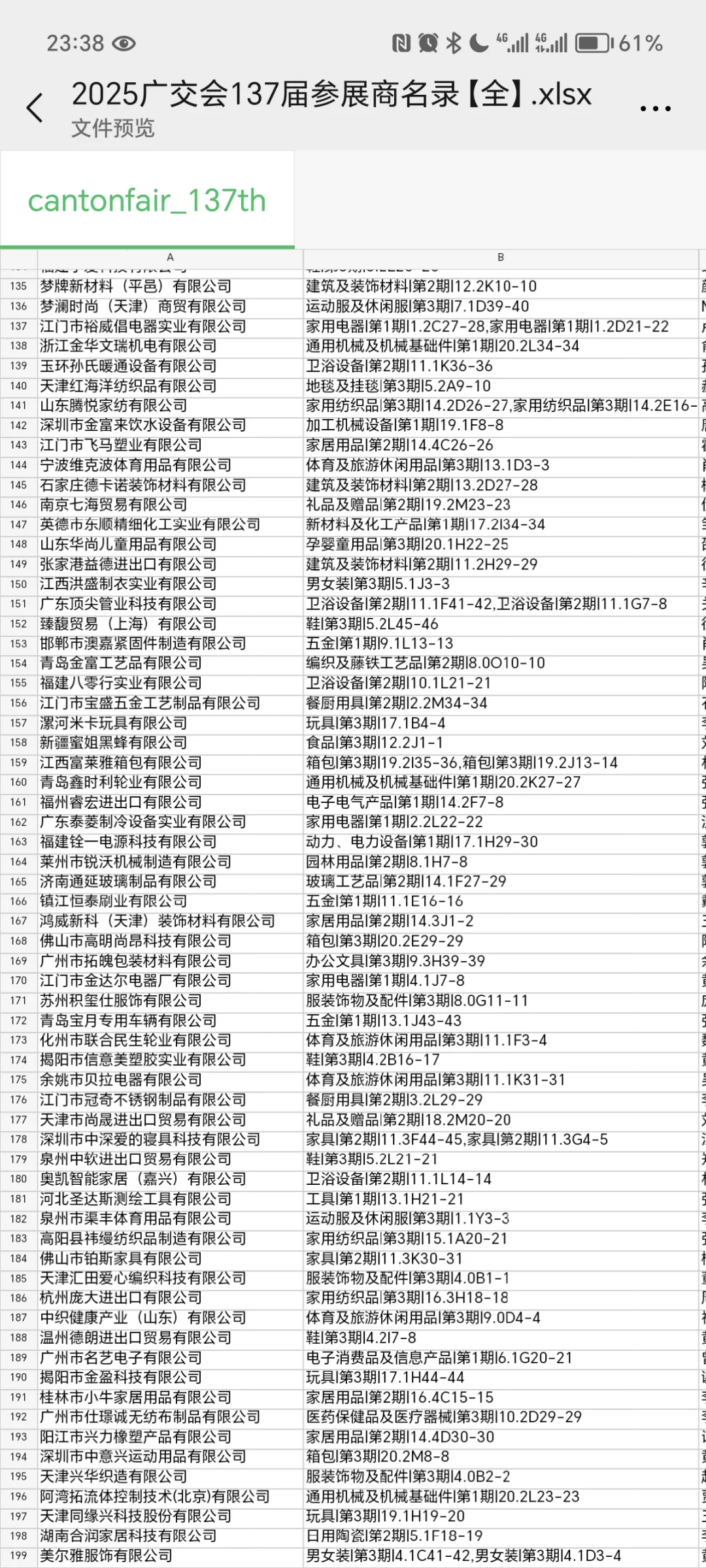 25年广交会名单！可分享
