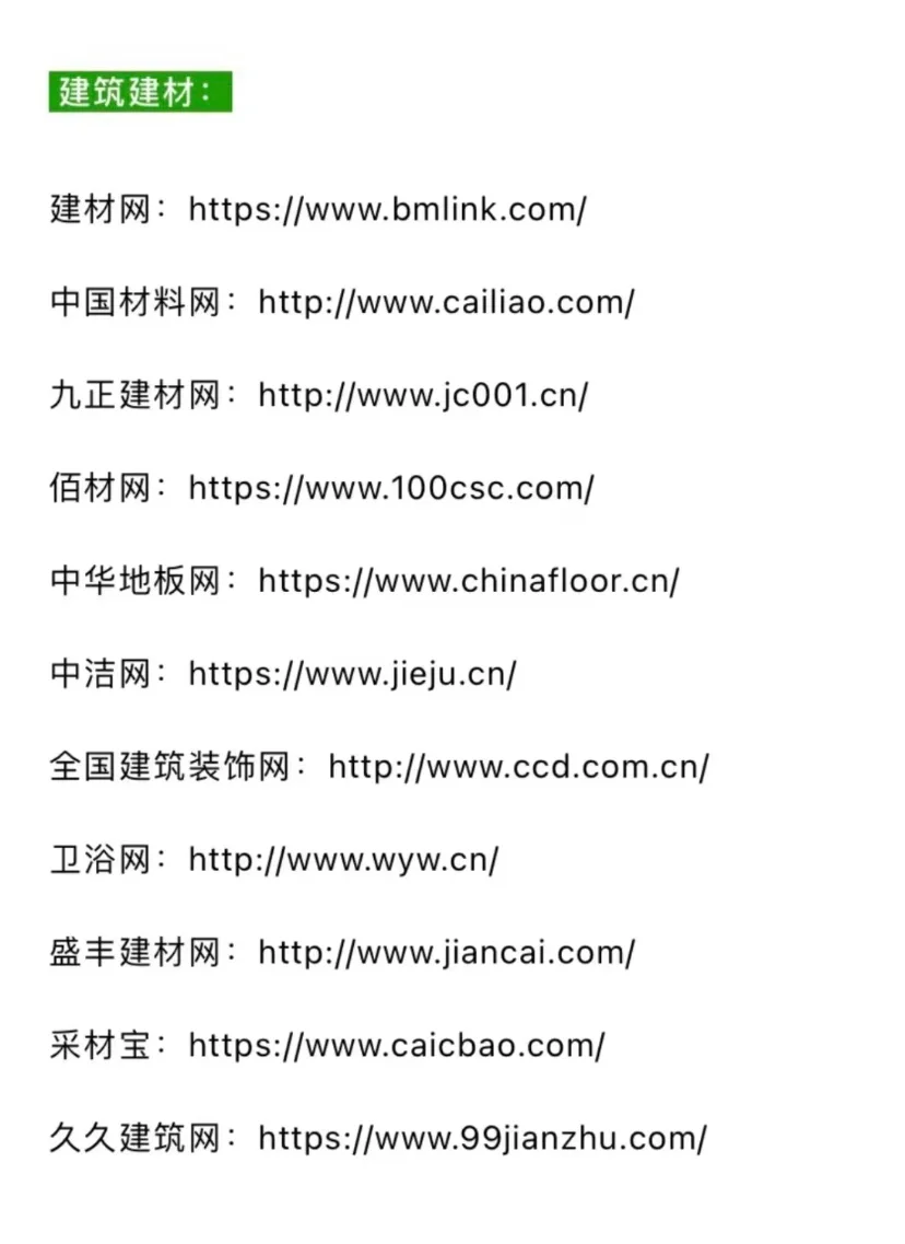 采购必知的283个寻源网站及平台