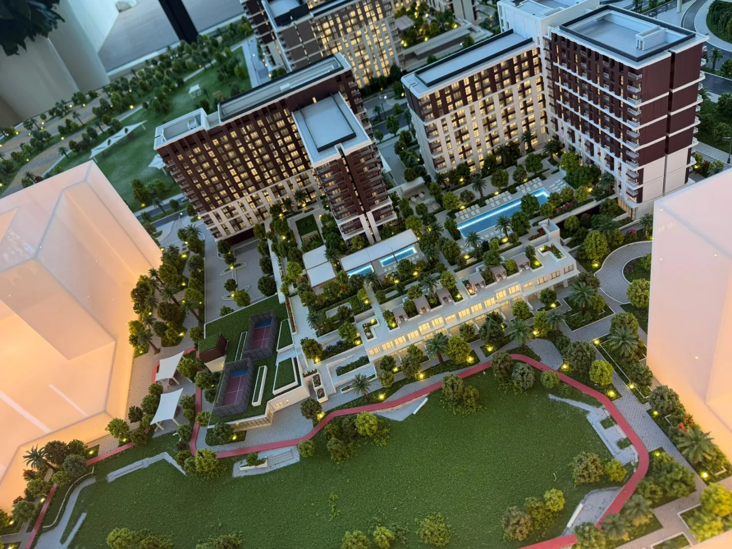 迪拜世博会和会展中心沙盘模型