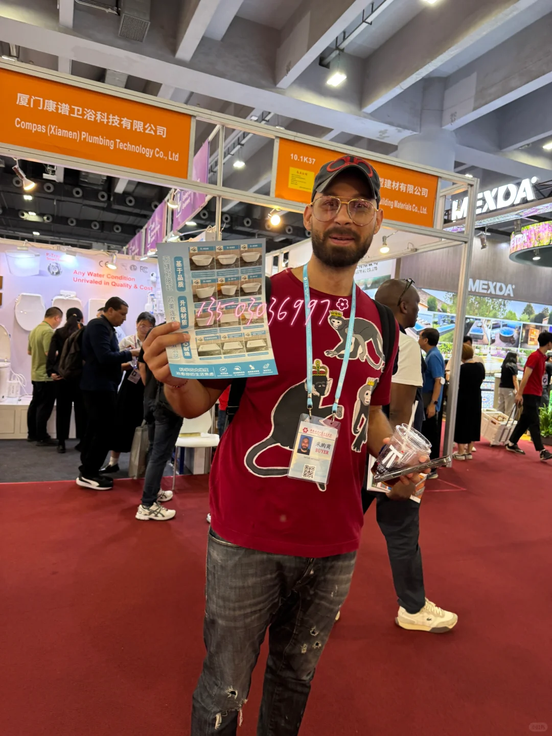 广交会地推/发传单/收名片/翻译