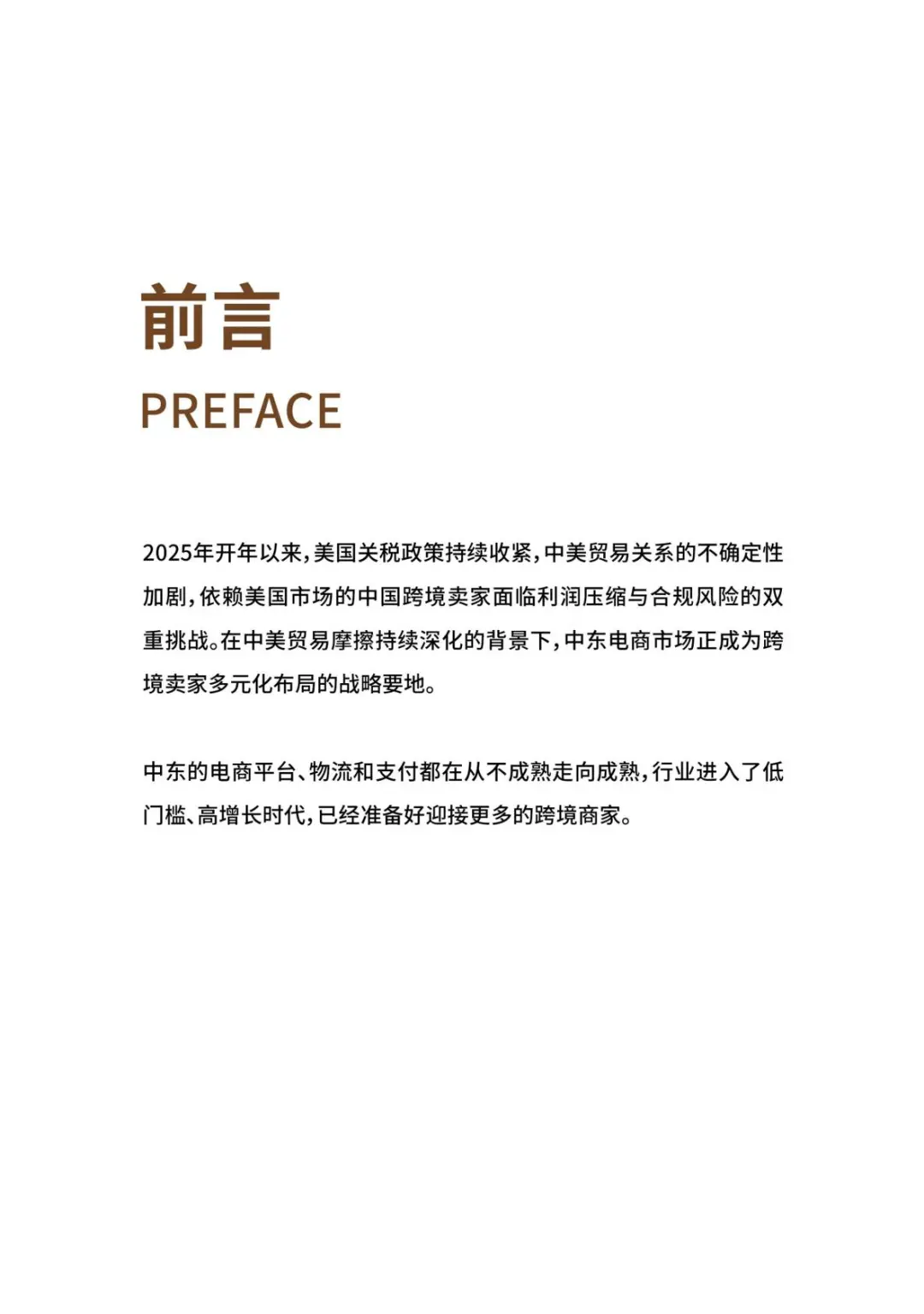 2025年出海中东指南