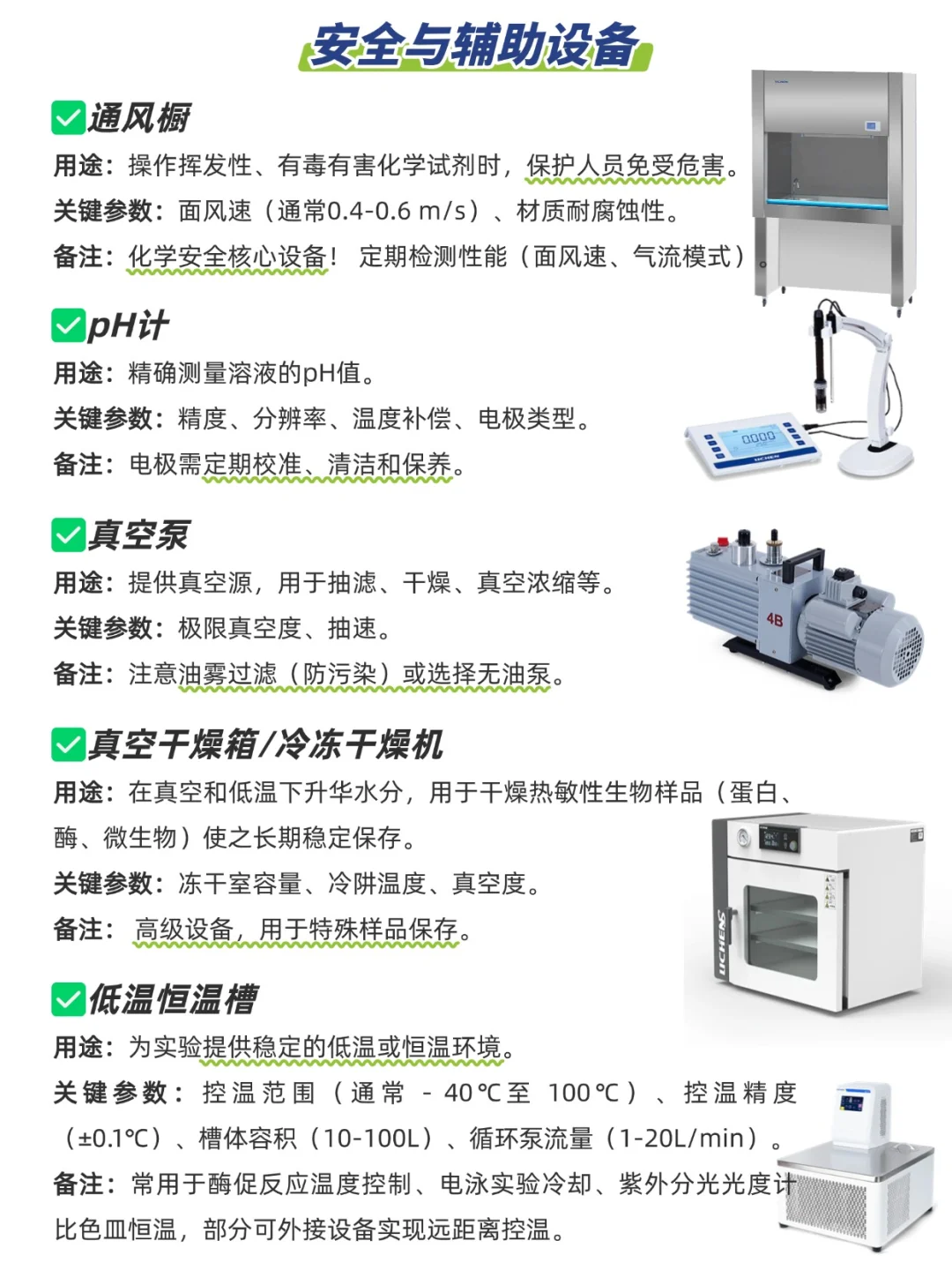 码住！生物人必须知道的仪器设备清单