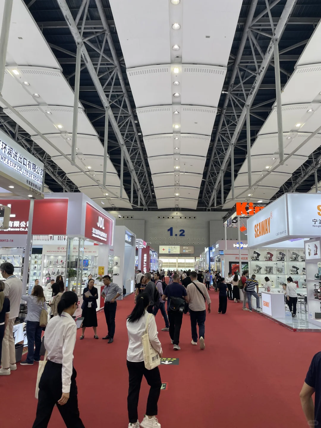 广交会第四天，A馆实况