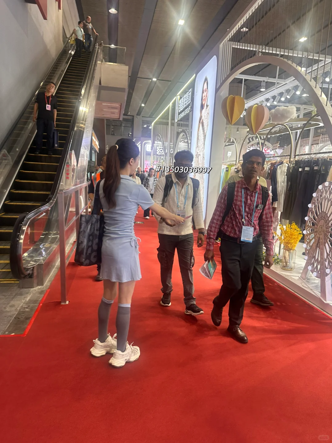 广交会地推/发传单/收名片/翻译