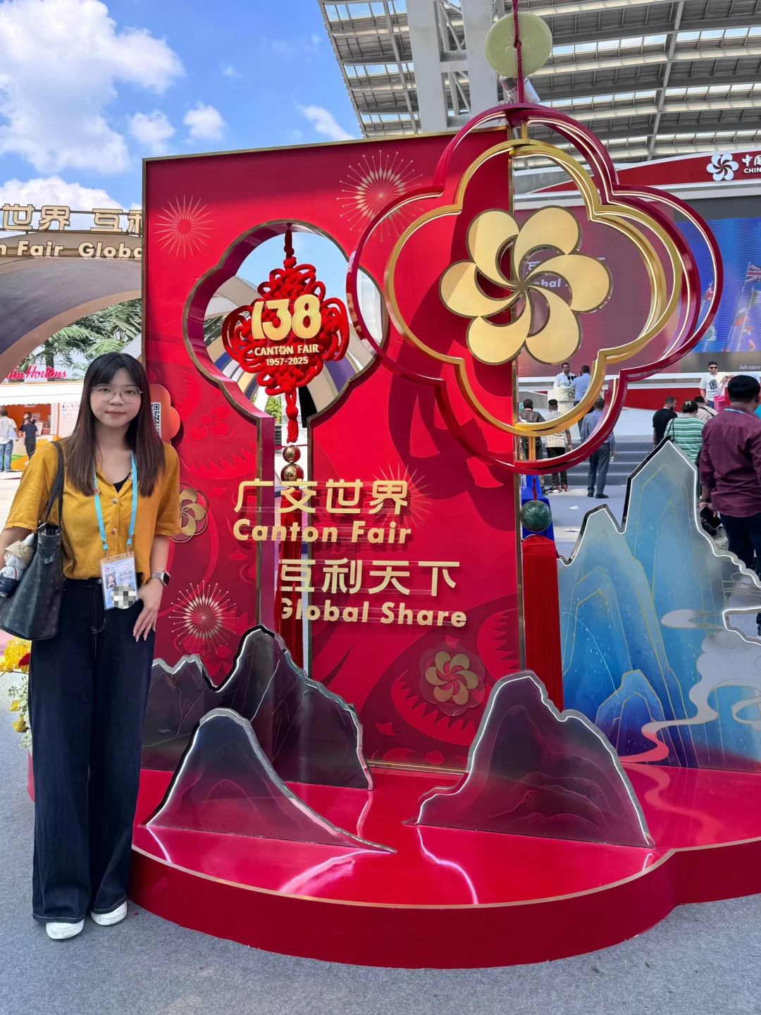 广交会一期当罗马尼亚采购陪同赚了2300