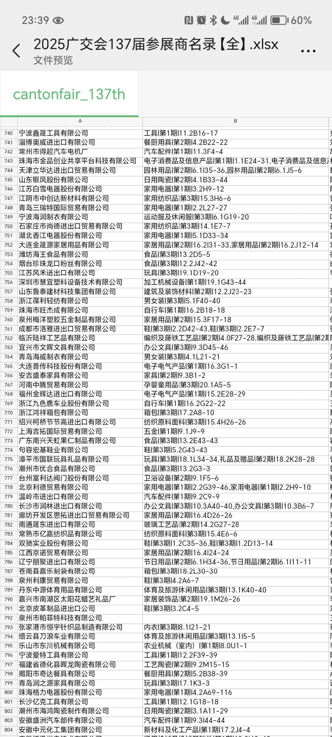 25年广交会名单！可分享