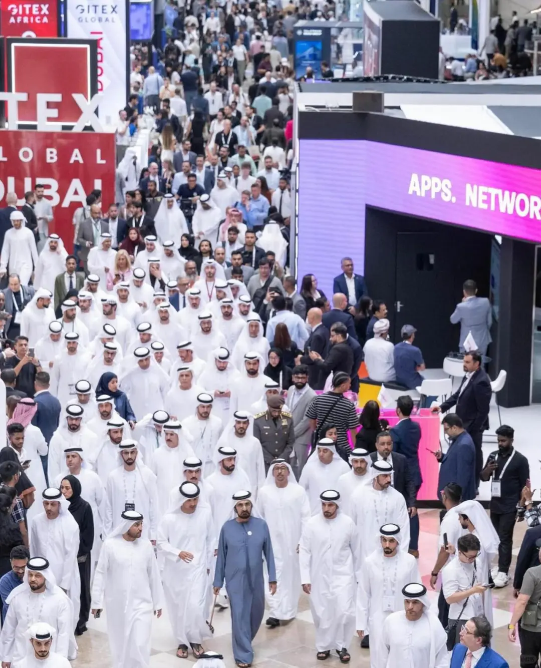 Gitex Dubai每年都会办理全球最大展会，