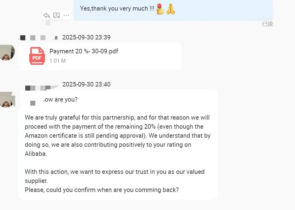 ✋哪个捡到了这么好的客户 哈哈哈 我