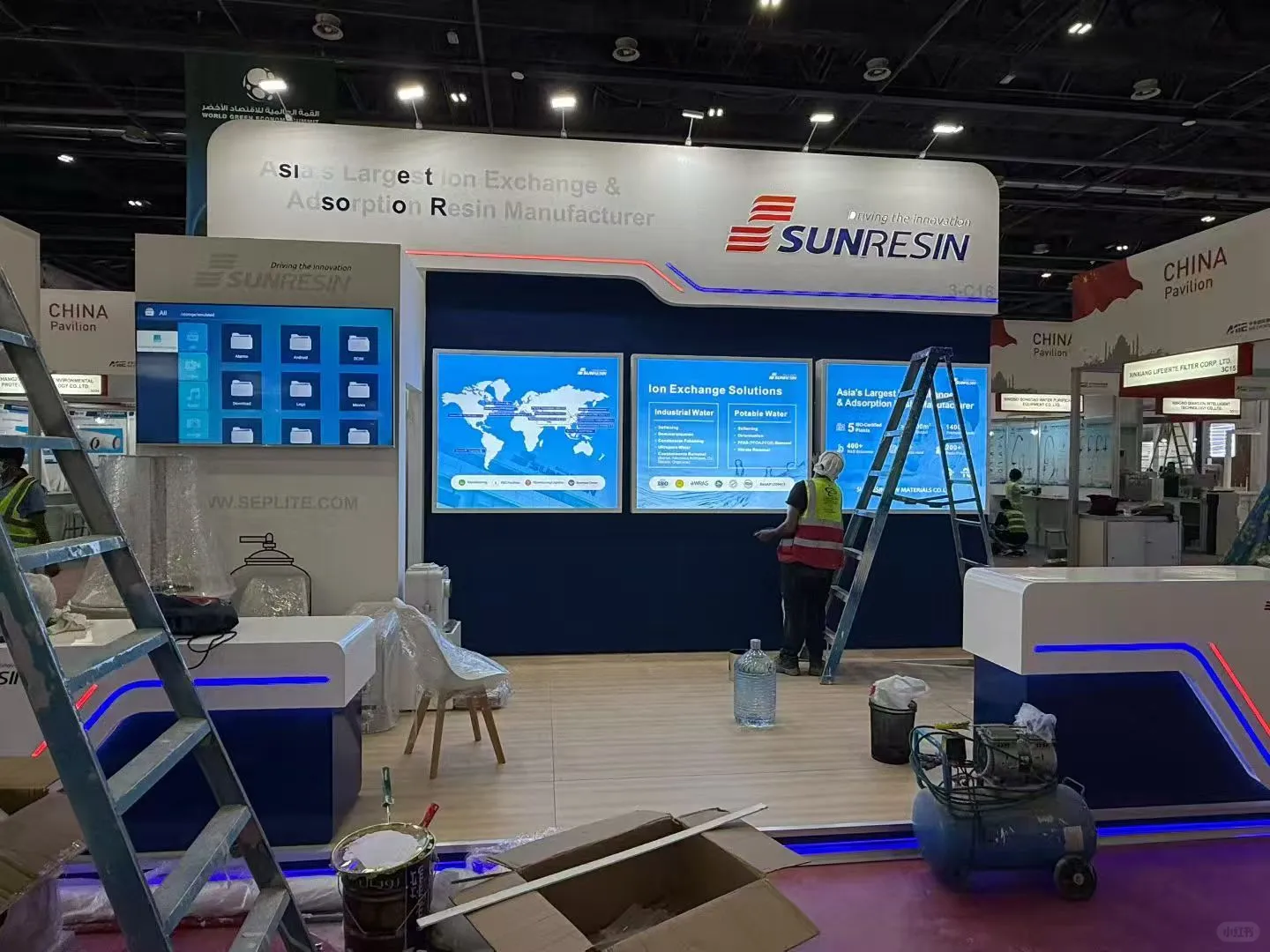 【迪拜本地展台搭建】迪拜水处理设备展?