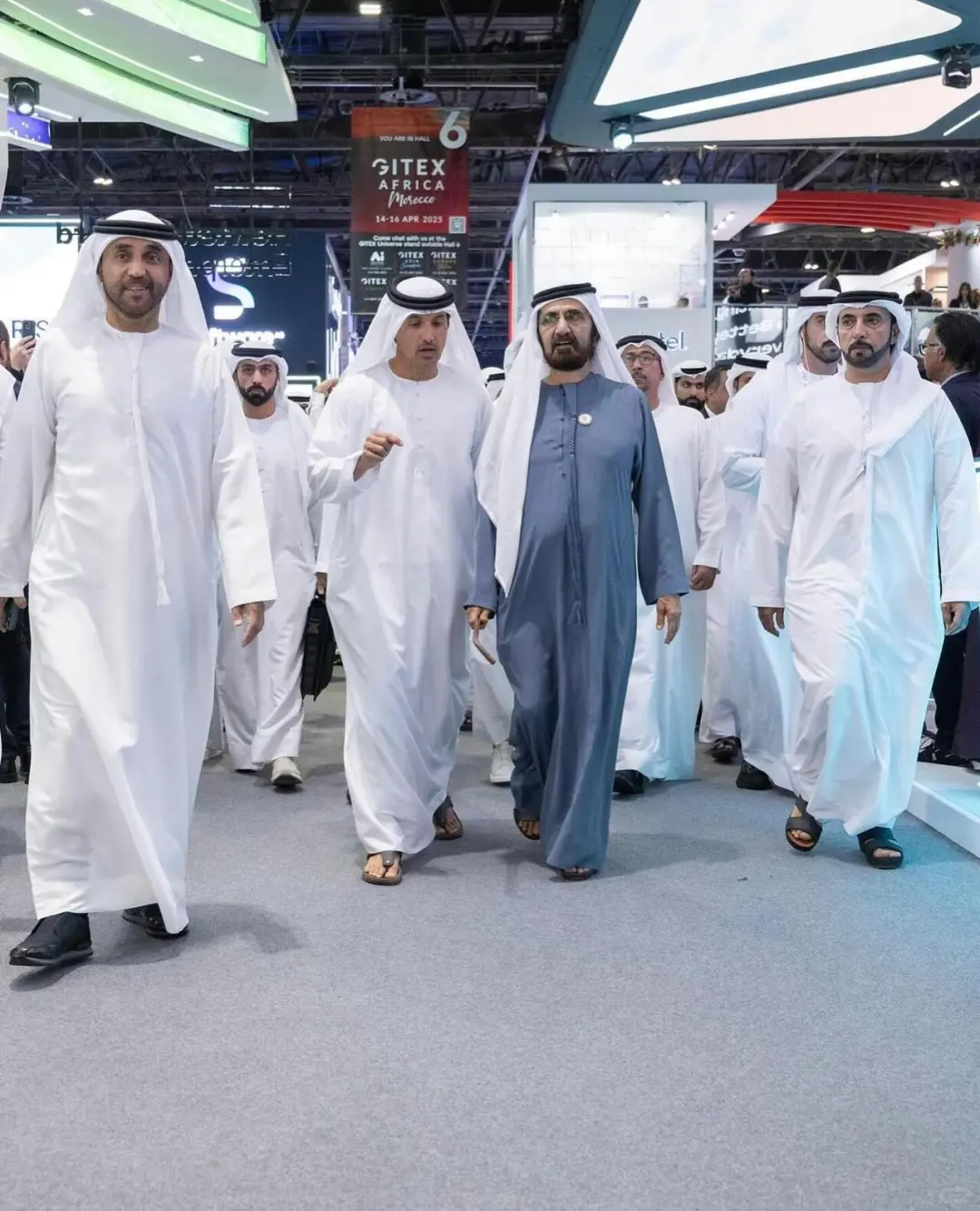 Gitex Dubai每年都会办理全球最大展会，