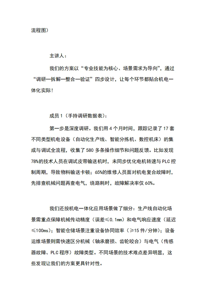 世能赛《机电一体化技术》智能装备应用赛道