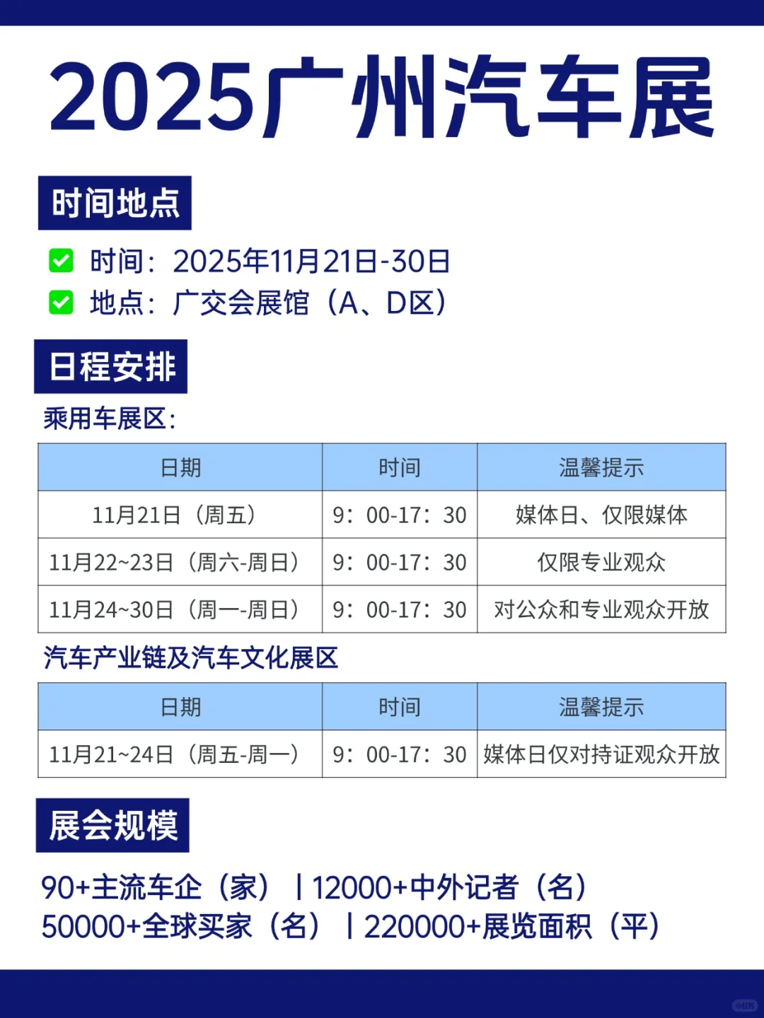 2025广州车展已确定（日程安排+逛展指南）