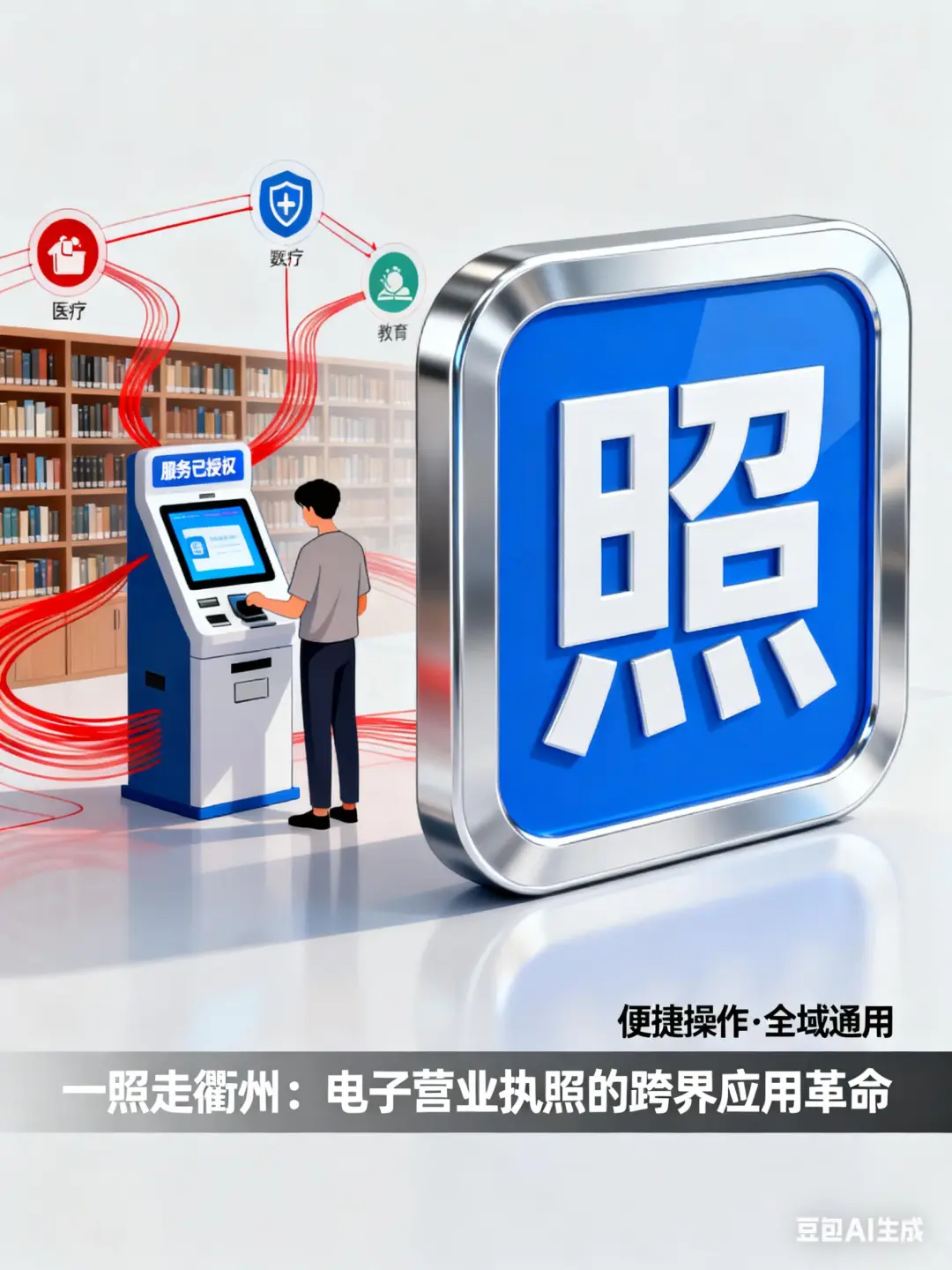 一照走衢州:电子营业执照的跨界应用革命