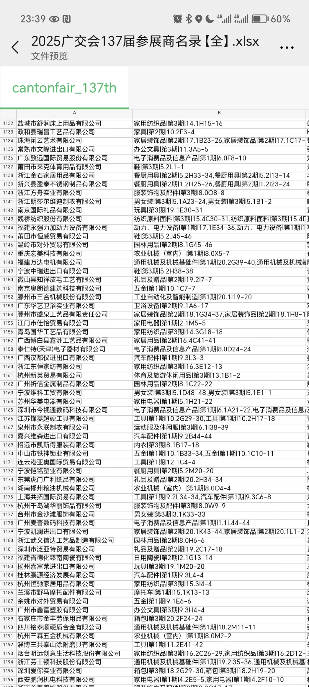 25年广交会名单！可分享