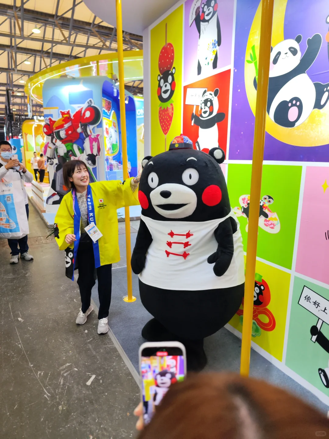 上海玩具展第一天羊毛合照10.16