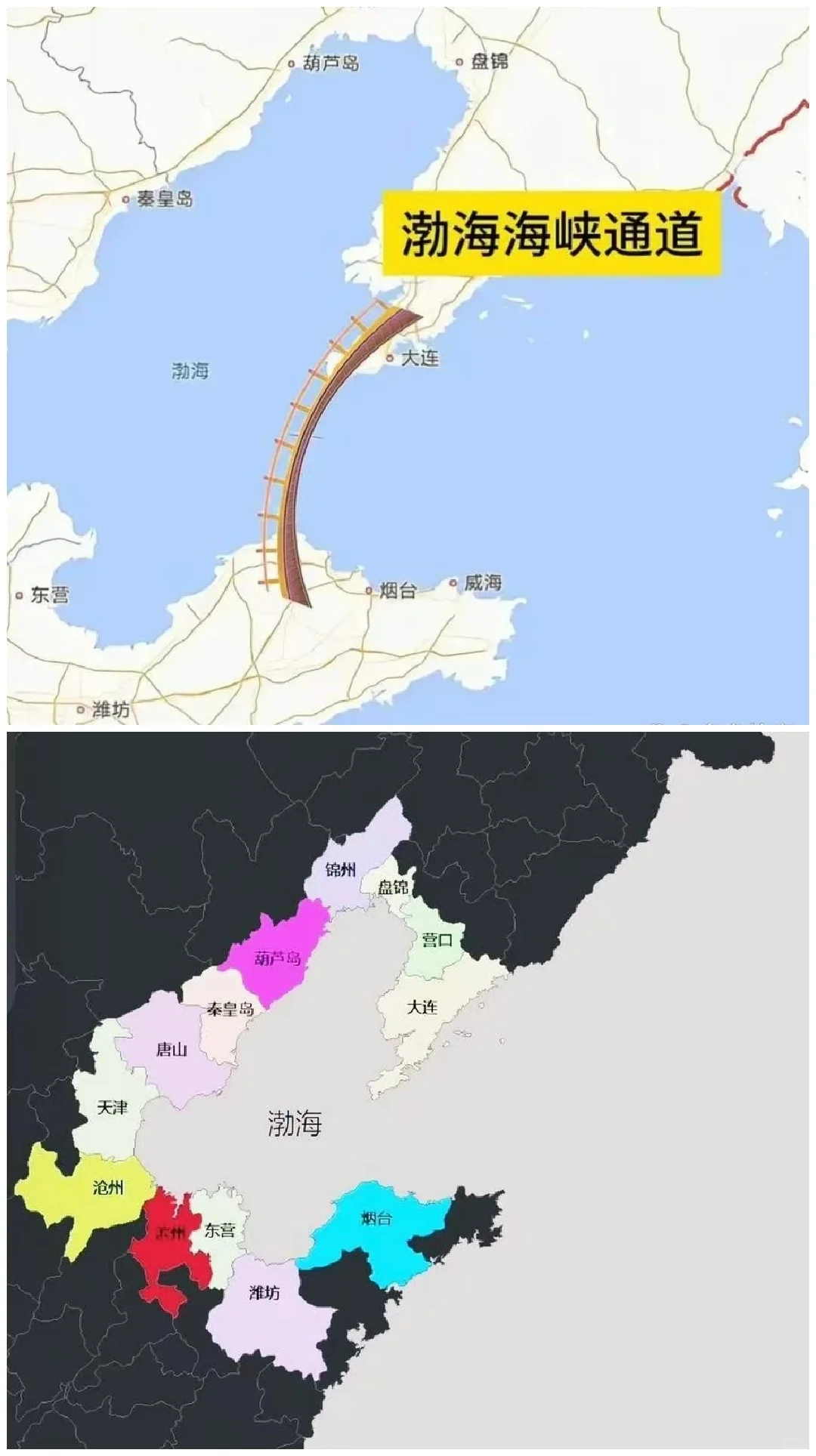跨渤海通道！或是山东5市逆袭的关键！