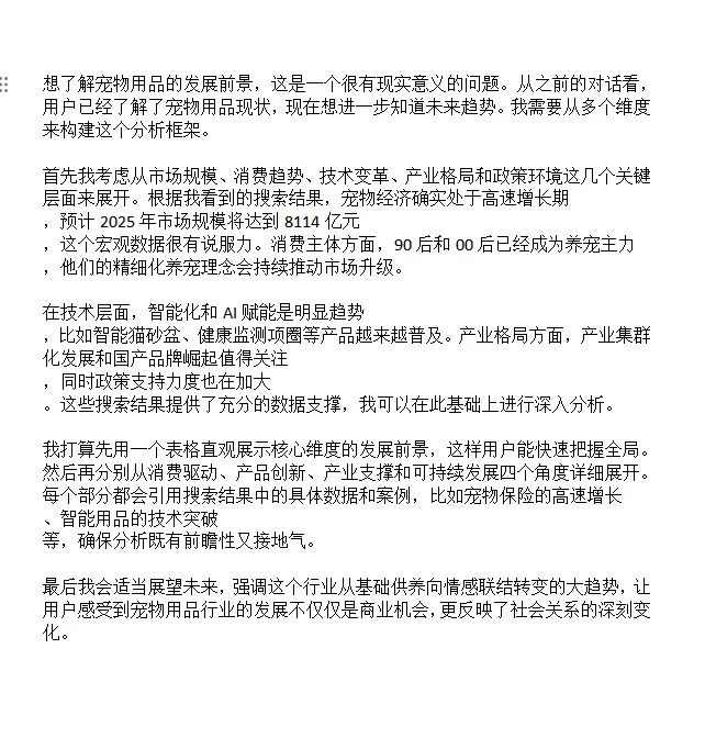 宠物用品发展前景