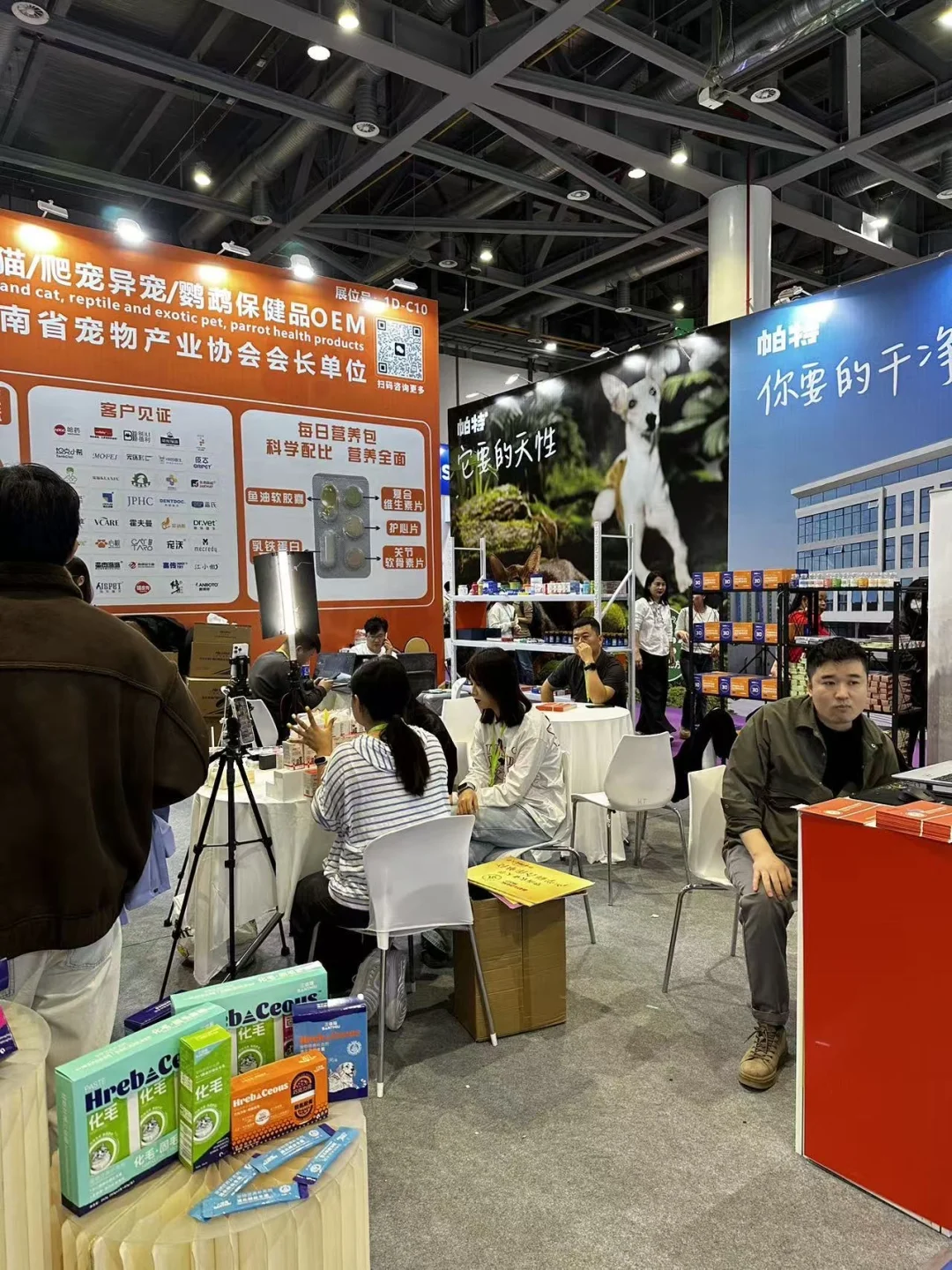 宠物展邂逅
