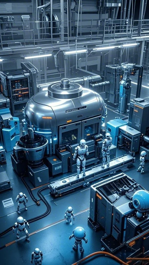 工厂流水线人类的挽歌