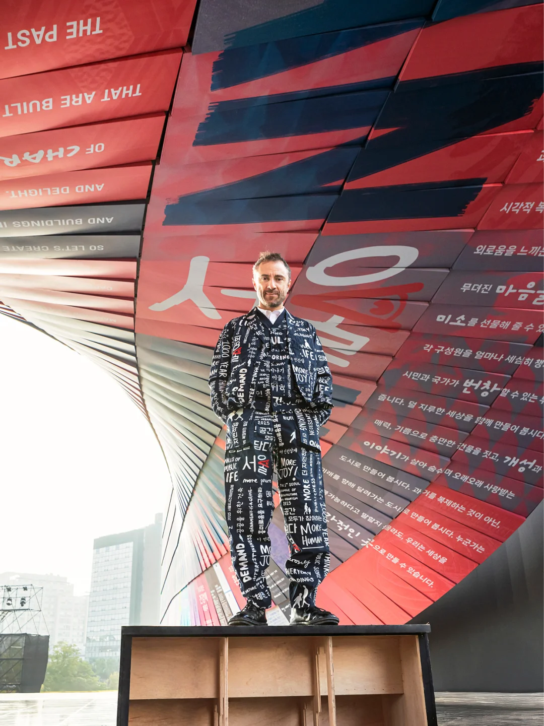 Heatherwick构建人性化之墙?️首尔双年展?