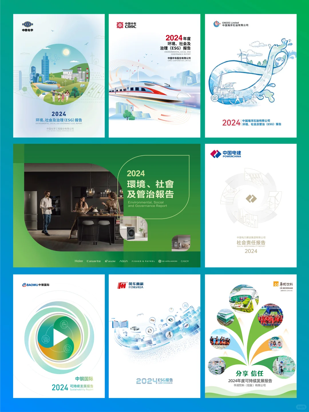 新出炉 | 2025中国ESG上市公司先锋100封面