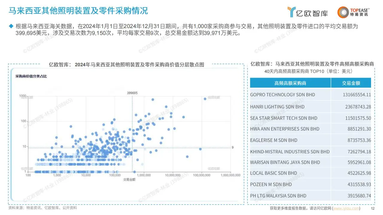 2025年中国照明行业出海国别机会洞察报告
