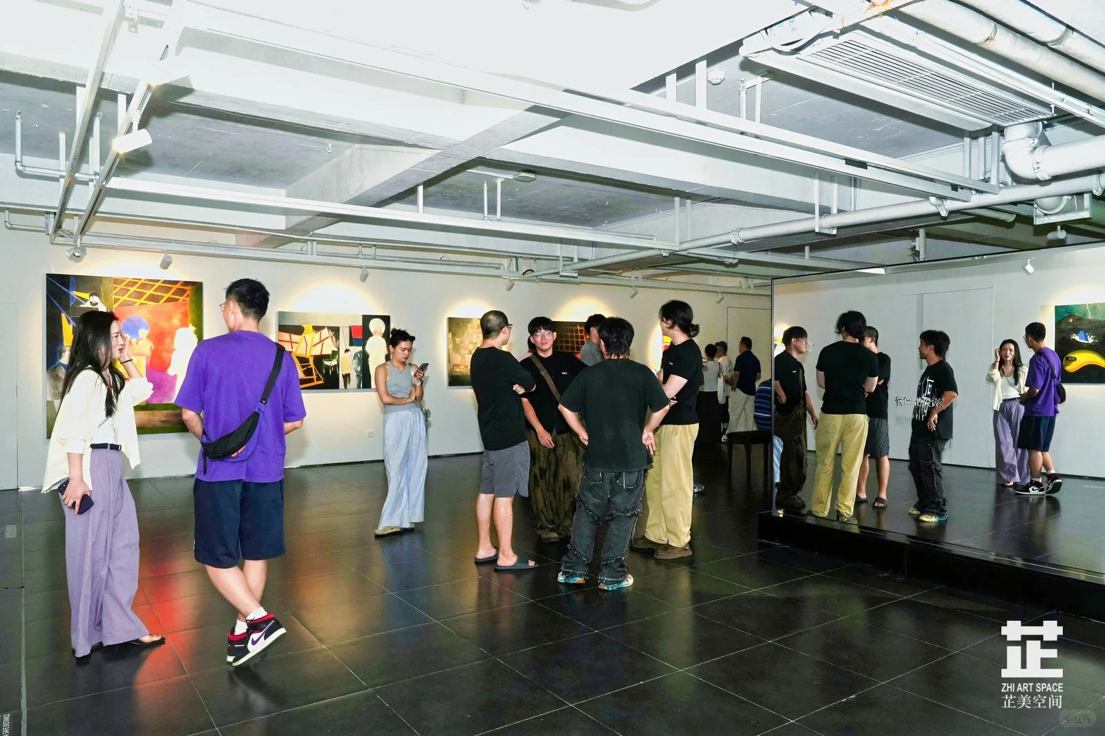 “游wandering ”青年艺术展开幕