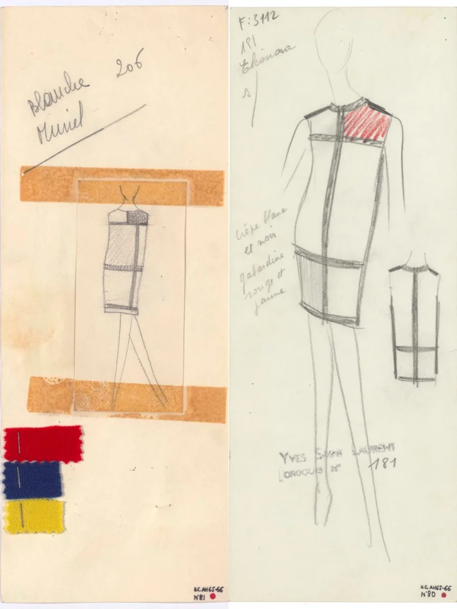 YSL 与 蒙德里安