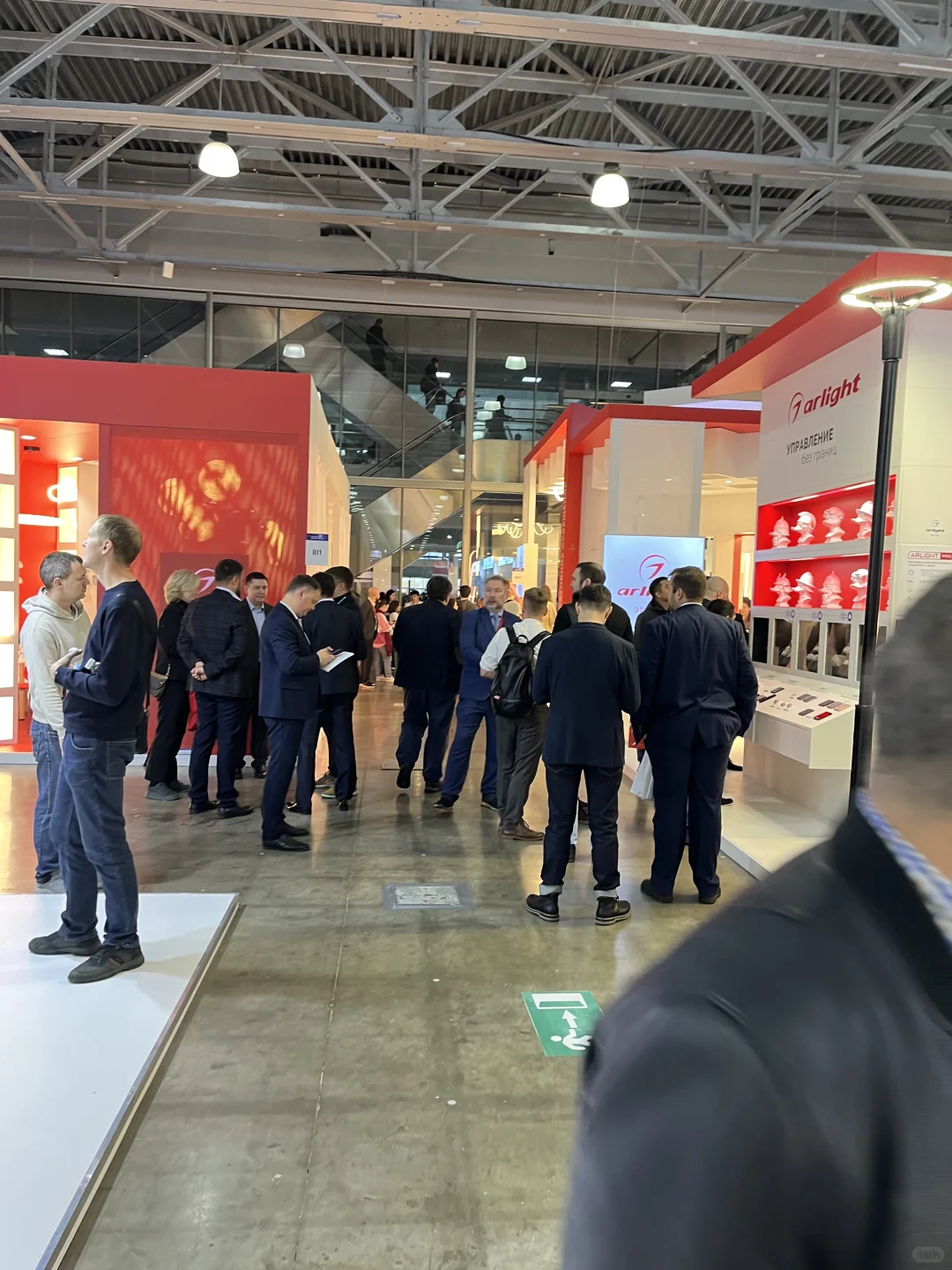 2025年10月俄罗斯??照明展会现场